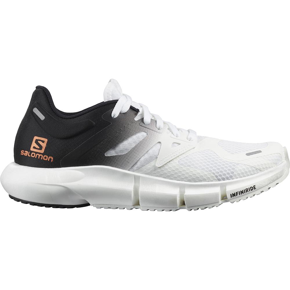 Salomon Israel PREDICT 2 W - Womens Road Running Shoes - White/Black (ATWV-23806)